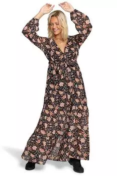 Платье Billabong для женщин/девочек ЧЕРНОЕ ГАЛЬЧИКОВОЕ Billabong, черный