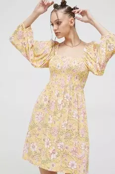 Платье Billabong, желтый