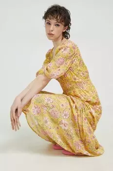 Платье Billabong, желтый