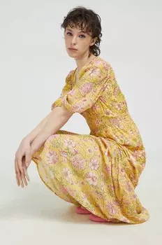 Платье Billabong, желтый