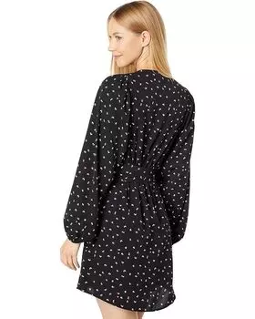 Платье Bishop + Young Kennedy Wrap Dress, цвет Black Print