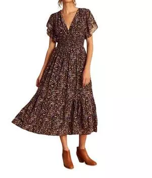 Платье Blakeley в цвете лунного мха CABALLERO, цвет moonlit moss