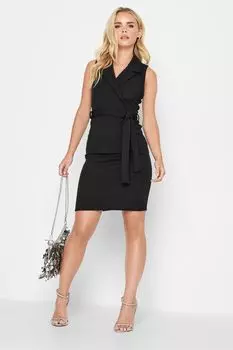 Платье-блейзер на пуговицах PixieGirl Petite, черный