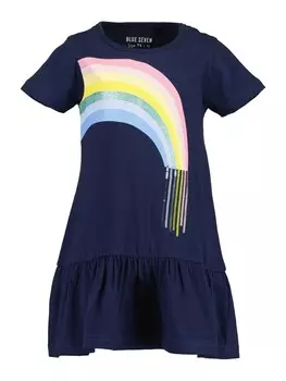 Платье Blue Seven, ночной синий/светло-голубой