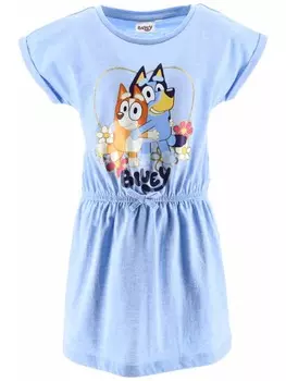 Платье Bluey, светло-синий