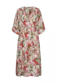 Платье-Блуза длиной 3/4 Nmph, цвет 9501 pristine