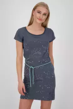 Платье-блузка Alife & Kickin "ClarissaAK B Dress женское летнее платье, платье", синий