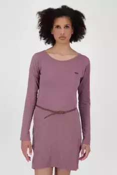Платье-блузка Alife & Kickin "EllinAK A Longsleeve Dress женское летнее платье, платье", цвет Mulberry Melange