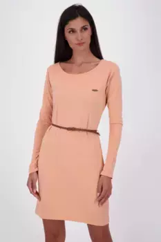 Платье-блузка Alife & Kickin "EllinAK A Longsleeve Dress женское летнее платье, платье", цвет Mahagonium Melange