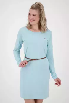 Платье-блузка Alife & Kickin "EllinAK A Longsleeve Dress женское летнее платье, платье", цвет Ice Melange