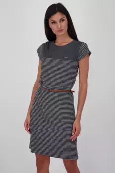 Платье-блузка Alife & Kickin "LeoniceAK B Shirt Dress женское летнее платье, платье", цвет Moonless Melange