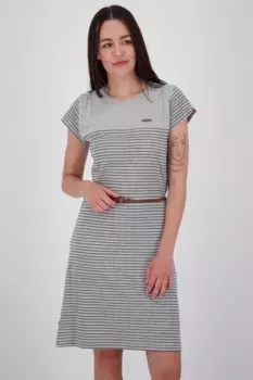 Платье-блузка Alife & Kickin "LeoniceAK B Shirt Dress женское летнее платье, платье", цвет Cloudy Melange