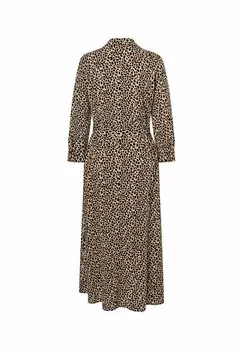 Платье-блузка ANIMAL-DESSIN, 3/4 ARM More & More, светло-коричневый