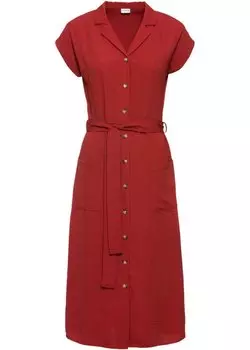 Платье-блузка Bodyflirt, красный