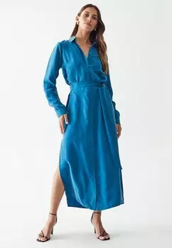 Платье-блузка CALLI, бирюзовый