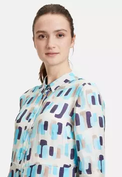 Платье-блузка CASUAL, MIT PRINT Betty & Co, бежевый