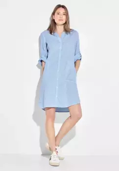 Платье-блузка Cecil с планкой на пуговицах, цвет Soda Blouse Blue