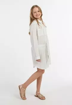 Платье-блузка DreiMaster, цвет hellblaue streifen