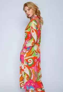 Платье-блузка Emily van den Bergh, разноцветный