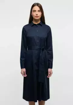 Платье-блузка Eterna "РЕГУЛЯРНЫЙ ФИТ", синий
