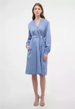 Платье-блузка Eterna "СВОБОДНЫЙ ФАЙТ", цвет Indigo