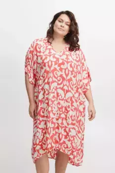 Платье-блузка Fransa " Fransa FPIria", цвет Geranium Mix Hs23 Ethnic