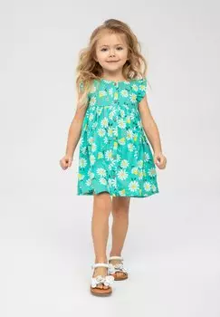 Платье-блузка FRILLED ALL OVER PRINT MINOTI, цвет green
