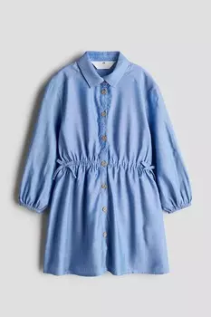 Платье-Блузка H&M, синий
