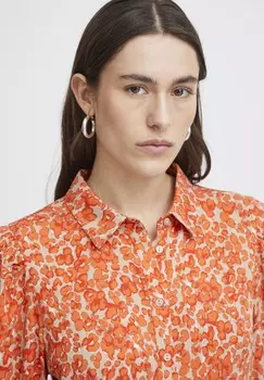 Платье-блузка IHAYA ICHI, оранжевый