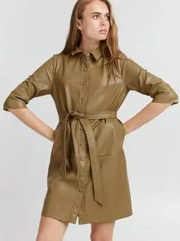 Платье-Блузка ihcasila Ichi, коричневый