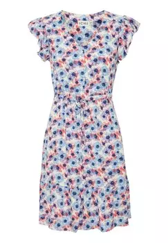 Платье-блузка IHVERA ICHI, разноцветный