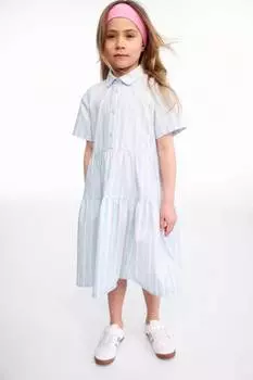 Платье-Блузка из хлопка H&M, мультиколор
