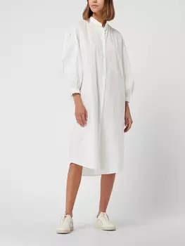 Платье-блузка из хлопка, модель Hydway American Vintage, белый