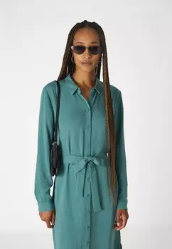 Платье-блузка JDYDIVYA JDY, бирюзовый