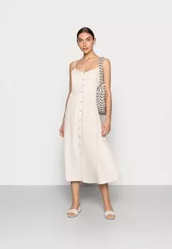 Платье-блузка LASCANA, белый