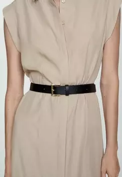 Платье-блузка Mango, песочный