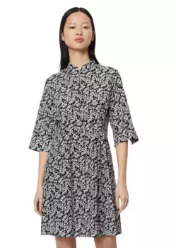 Платье-блузка Marc O'Polo "из мягкой органической смеси хлопка и вискозы", черный