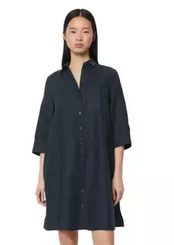 Платье-блузка Marc O'Polo "из чистого льна", синий