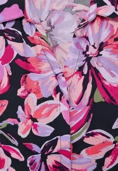 Платье-блузка Midi Mit Print Street One, розовое