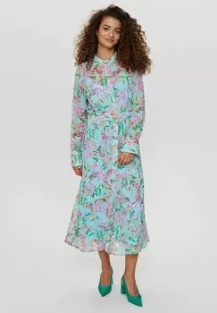 Платье-блузка NUKYNDALL NEW Nmph, цвет iced aqua