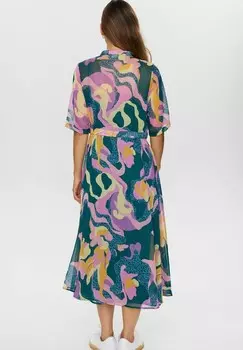 Платье-блузка NUKYNDALL Nmph, разноцветный