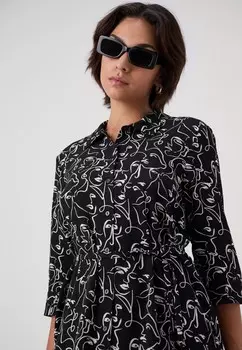 Платье-блузка ONLNOVA LUX 3/4 JADA DRESS ONLY Petite, черный