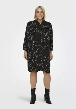 Платье-блузка ONLY Carmakoma, цвет black