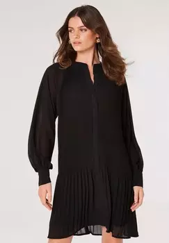 Платье-блузка PLISSE Apricot, цвет black