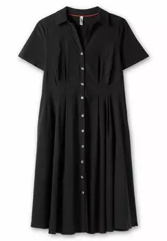 Платье-блузка Sheego, черный