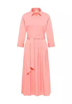 Платье-блузка СВОБОДНОГО ФИТА ETERNA, цвет Koralle