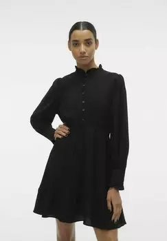 Платье-блузка VMCIA KURZES Vero Moda, цвет black