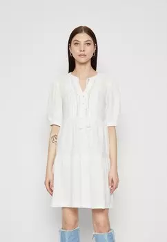 Платье-блузка VMNATALI 2/4 SHORT DRESS Vero Moda, цвет snow white