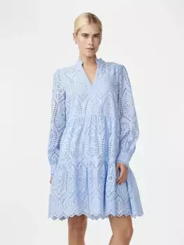 Платье-блузка Y.A.S "YASHOLI LS DRESS S. NOOS", цвет Clear Sky