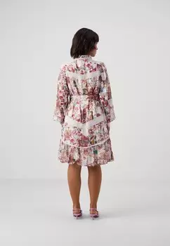 Платье-блузка YASBOTEH DRESS FEST YAS, белый